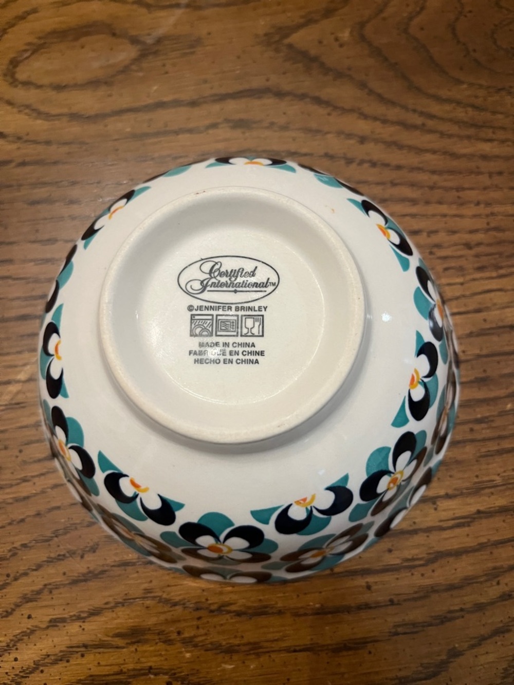 Certified International floral bowls, set of 6 - Picture 14 of 16
